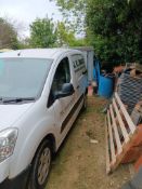 Peugeot Partner 850SLi HDE Van registration NU13 NTD, first registered 30th April 2013, odometer