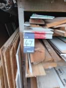 Quantity of various boards, timber mouldings, etc