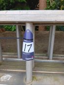 3 aluminium double extension ladders