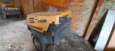 Atlas Copco XAS 37 Towable compressor