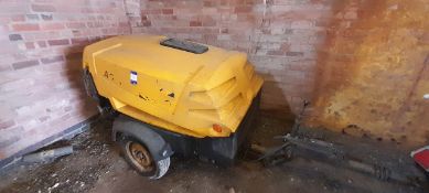 Atlas Copco towable compressor