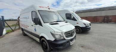 Mercedes Sprinter 313CDI, Registration KV64STZ, White, 221,257 Miles, Date of Registration 12