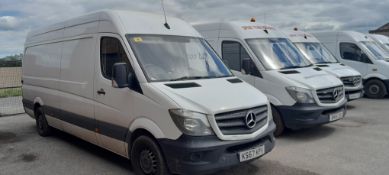 Mercedes Sprinter 314CDI, Registration KS67KPV, White, 157,403Miles, Date of Registration 1 August
