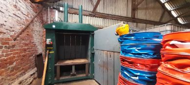 Hydraulic twin ram drum crusher, Inspection advised to consider removal options