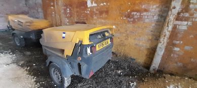 Atlas Copco towable compressor