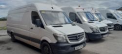 Mercedes Vans and the Assets of a Spray Foam and Insulation Company