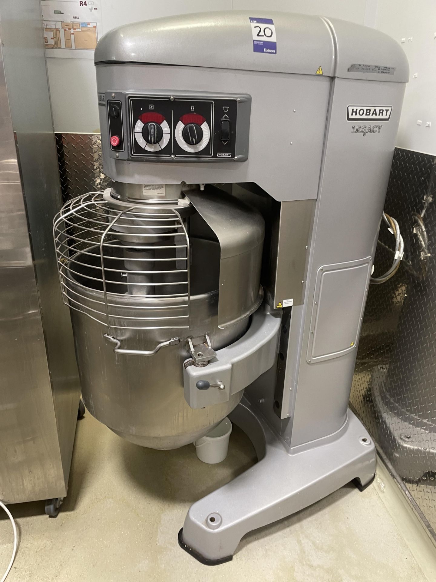 Hobart 1400 Mixer with jacketed bowl. - Image 9 of 11