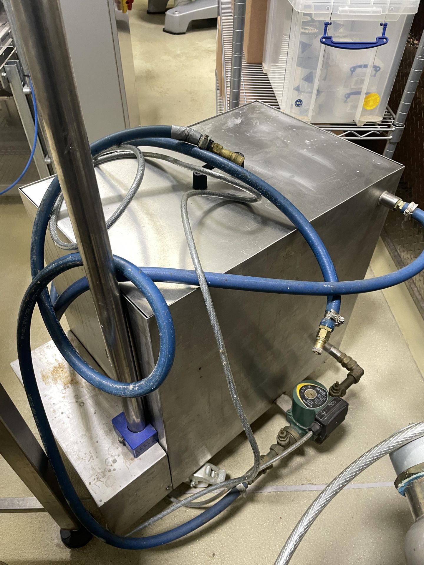 Hobart 1400 Mixer with jacketed bowl. - Image 8 of 11