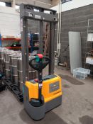 Jungheinrich EJC M10 2T electric Stacker Truck, S/N- FN955830, Year- 2019, 1000kg rated capacity