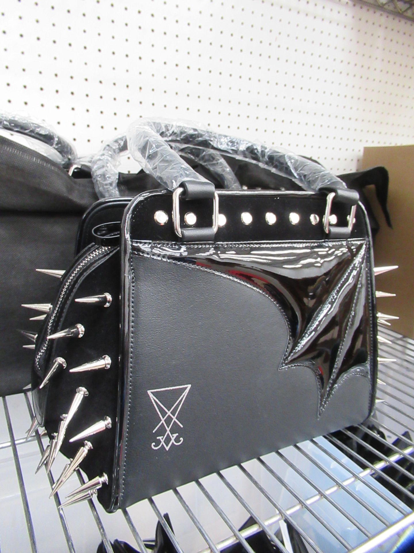 3x Avelina De Moray Spiked Handbags - Image 3 of 3