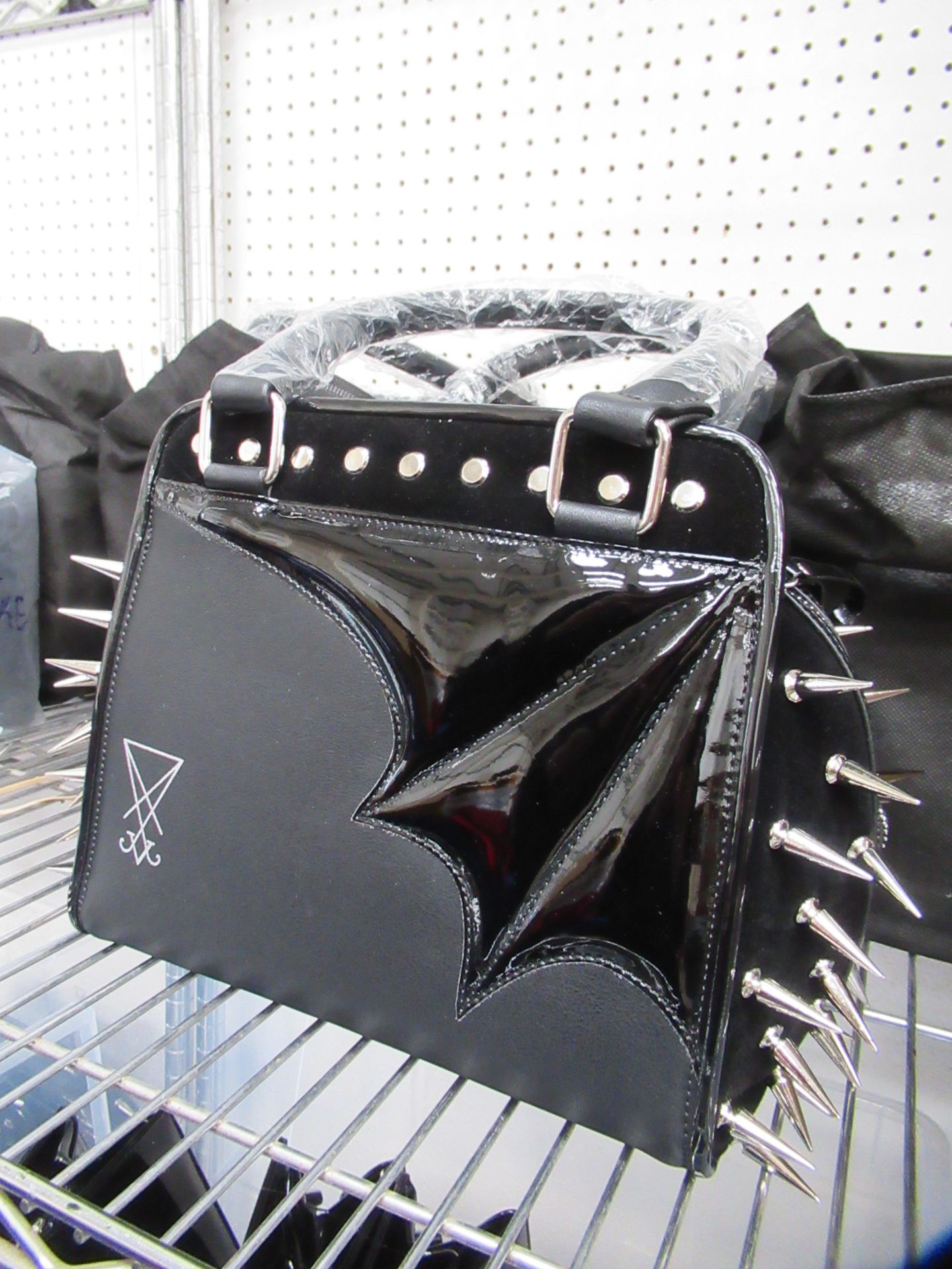 3x Avelina De Moray Spiked Handbags - Image 2 of 3