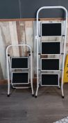 2 x Stepladders (1 x 2 Tread and 1 x 4 Tread)