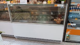 ISA Gel Pro Millenium ST VG 170 scoop ice cream display counter freezer, serial number 1230416631 (