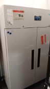 Polar CD616-02 G-series upright double door 1,200 litre freezer, serial number CD616-02-22073791 (