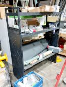 Heavy duty van shelving unit (1350x1700x500) requires star allen key to dismantle – Delayed