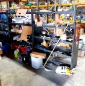 Heavy duty van shelving unit (1350x1700x500) requires star allen key to dismantle – Delayed