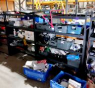 Heavy duty van shelving unit (1350x1700x500) requires star allen key to dismantle – Delayed