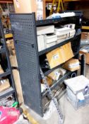Heavy duty van shelving unit (1350x1700x500) requires star allen key to dismantle – Delayed