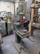 Herbert No. 2 flash tapping machine, machine Insp No. FM3567