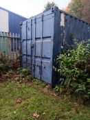 40ft shipping container (Delayed collection until items inside removed)