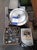 Bowers rotary table 240v to include mobile trolley
