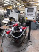 CNC disc cutter grinders (modified Armadale) to include Engelharet controller unit, Harting CNC type