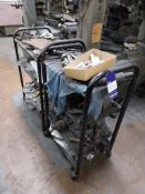 4 Mobile tool trollies and quantity of tooling