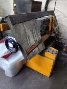 Startrite HB280M 1997-year horizontal bandsaw with roller feed table