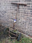 Steel barrel trolley