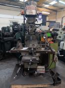 Arco Cheer Enterprise XYZ21500 turret mill table size 42” x 9” (1068mm x 229mm) year 1997 with Acu-