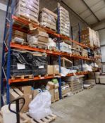 14 x Various Bays of PSS Pallet Racking (Please note, contents not included, and it is the