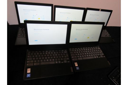 5 Lenovo IdeaPad3 CB 11GL05 PF9XB0A23005 Chrome books with 1 charger - Image 2 of 4