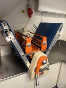 Fritsch Rollfix 320 dough sheeter, 400v, serial number 001309240193