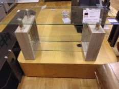 Valufurniture naples TV stand Sonoma oak effect veneer Rrp .£140