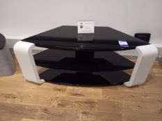 AVF Como glass white corner TV stand Rrp. £199