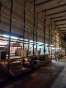 10 Bays of Link 51 boltless pallet racking (11 uprights – 8 @ 6.5m, 3 @ 5m) (82 crossbeams @ 2.2m