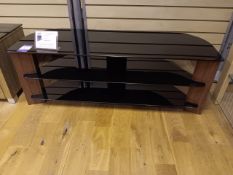 AVF FS1300VARWD varano corner TV stand walnut/black Rrp. £209