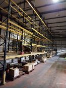 8 Bays of Link 51 boltless pallet racking (9 uprights – 7 @ 6.5m, 2 @ 5m) (46 crossbeams @ 2.