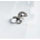 Damen Ring Diamant Ring 585 Weißgold