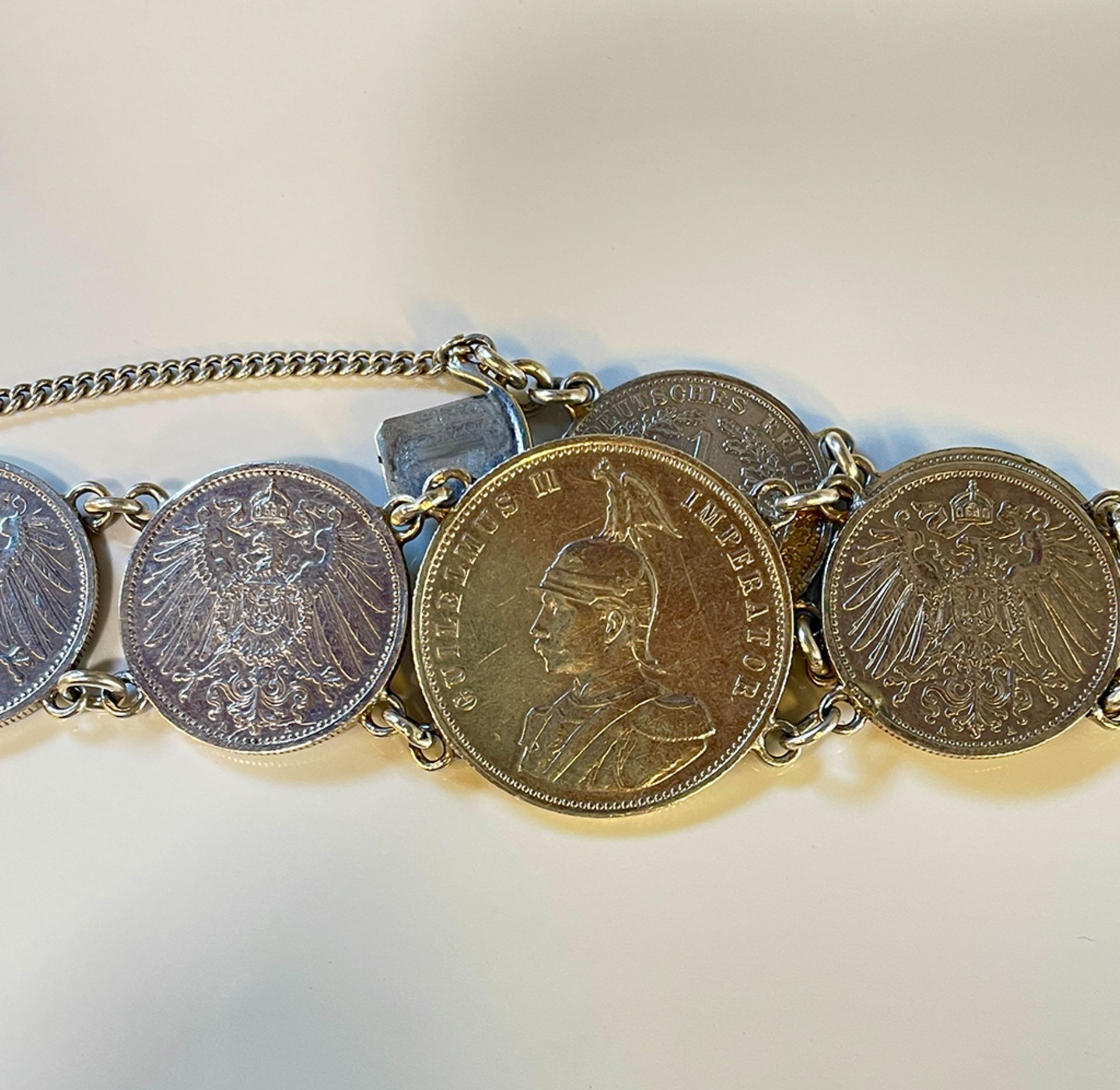 Silver Coin Bracelet - Image 3 of 5