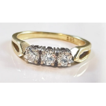 Diamant Ring 0.54ct 585 Gelbgold
