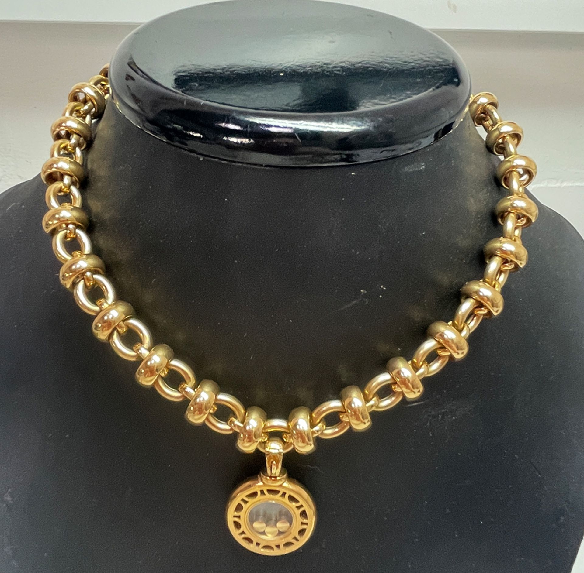 Chopard Necklace Happy Diamonds 18K Yellow Gold - Image 3 of 8