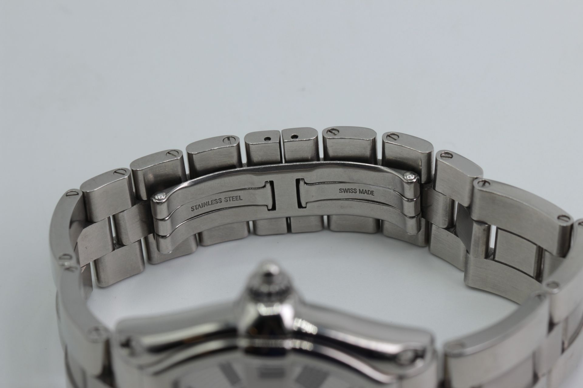 Cartier Roadster Armbanduhr Edelstahl, Wasserfest - Bild 3 aus 6