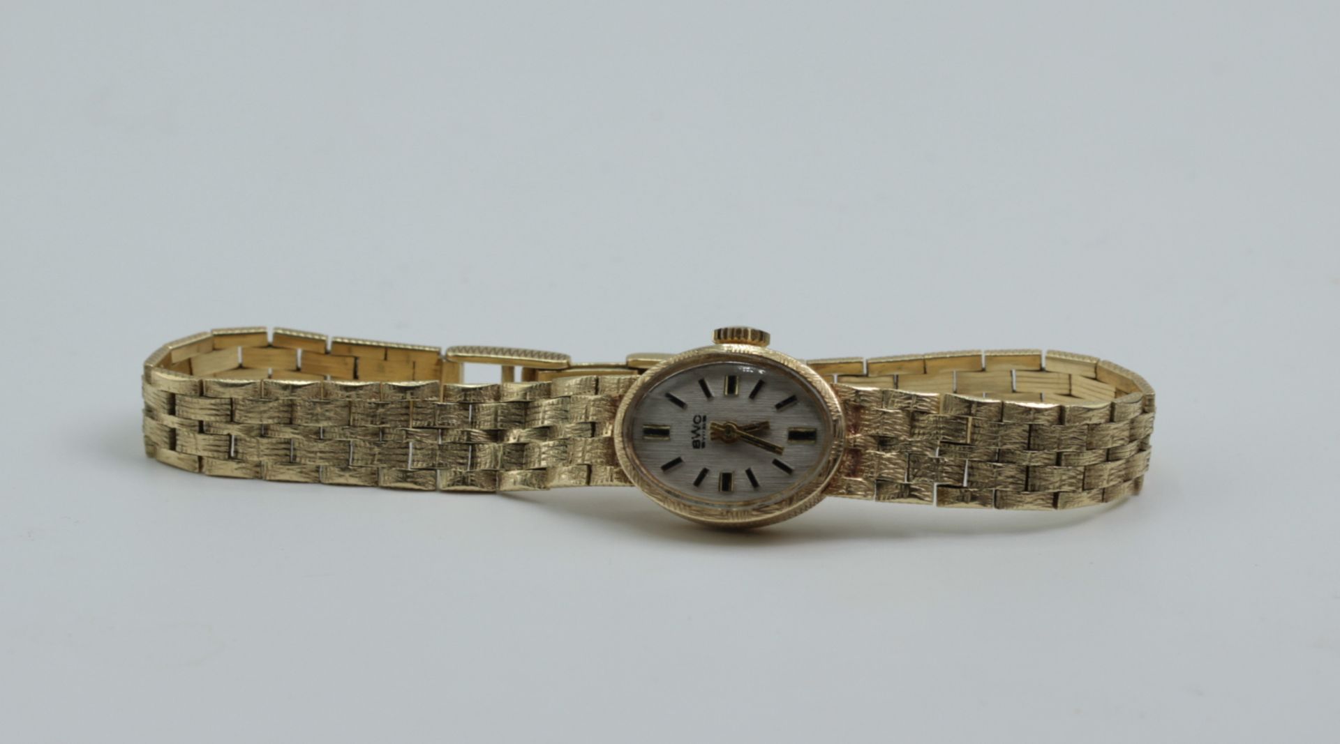 Lady's Wrist Watch 14K Yellow Gold Vintage 1950's - Image 2 of 3