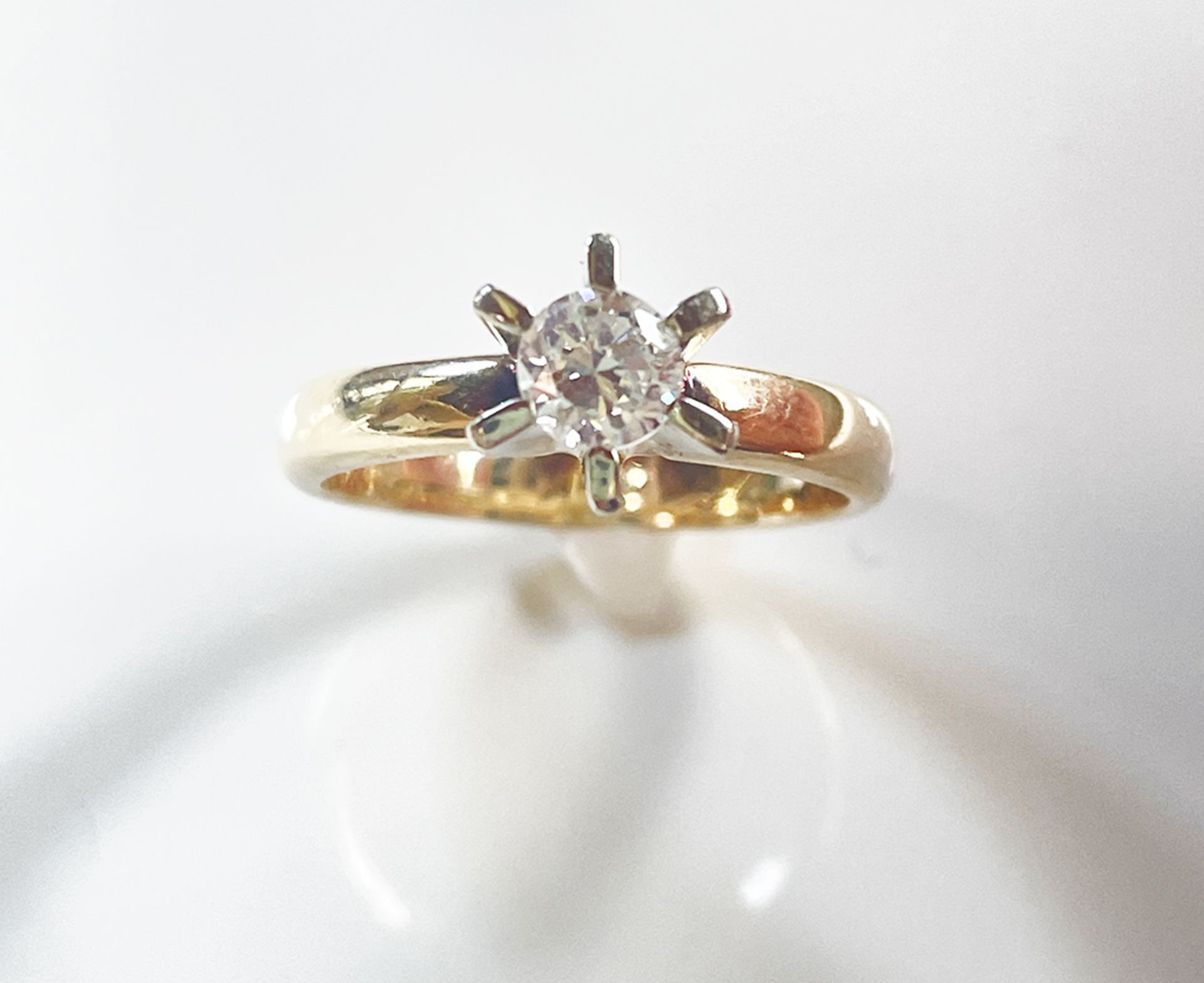 Art Deco Diamond / Engagement ring - Image 2 of 6