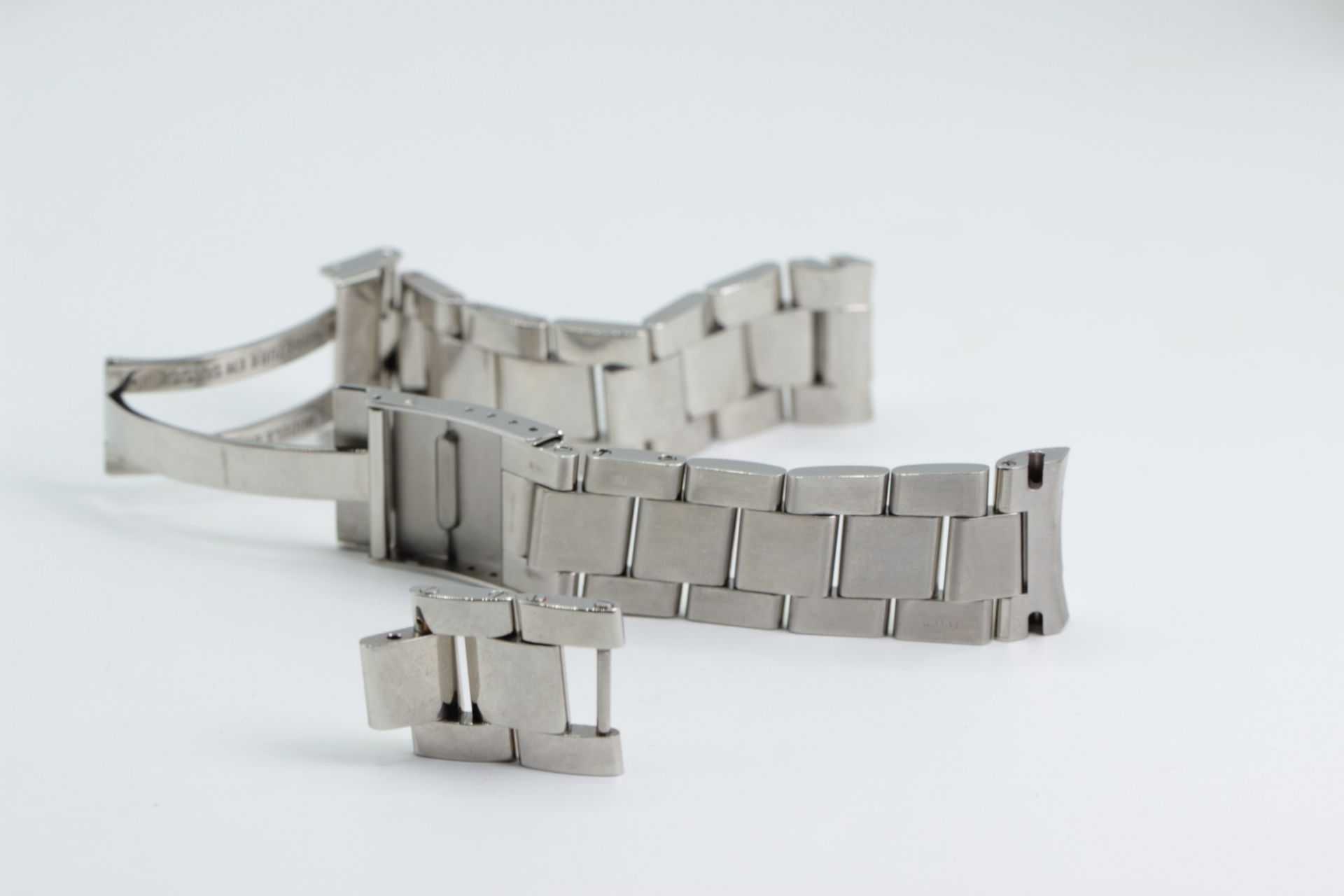 Breitling Brand Bracelet for Wrist Watch - Polished Steel - No 182A - Image 4 of 4