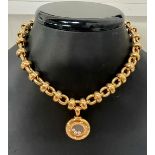 Chopard Necklace Happy Diamonds 18K Yellow Gold