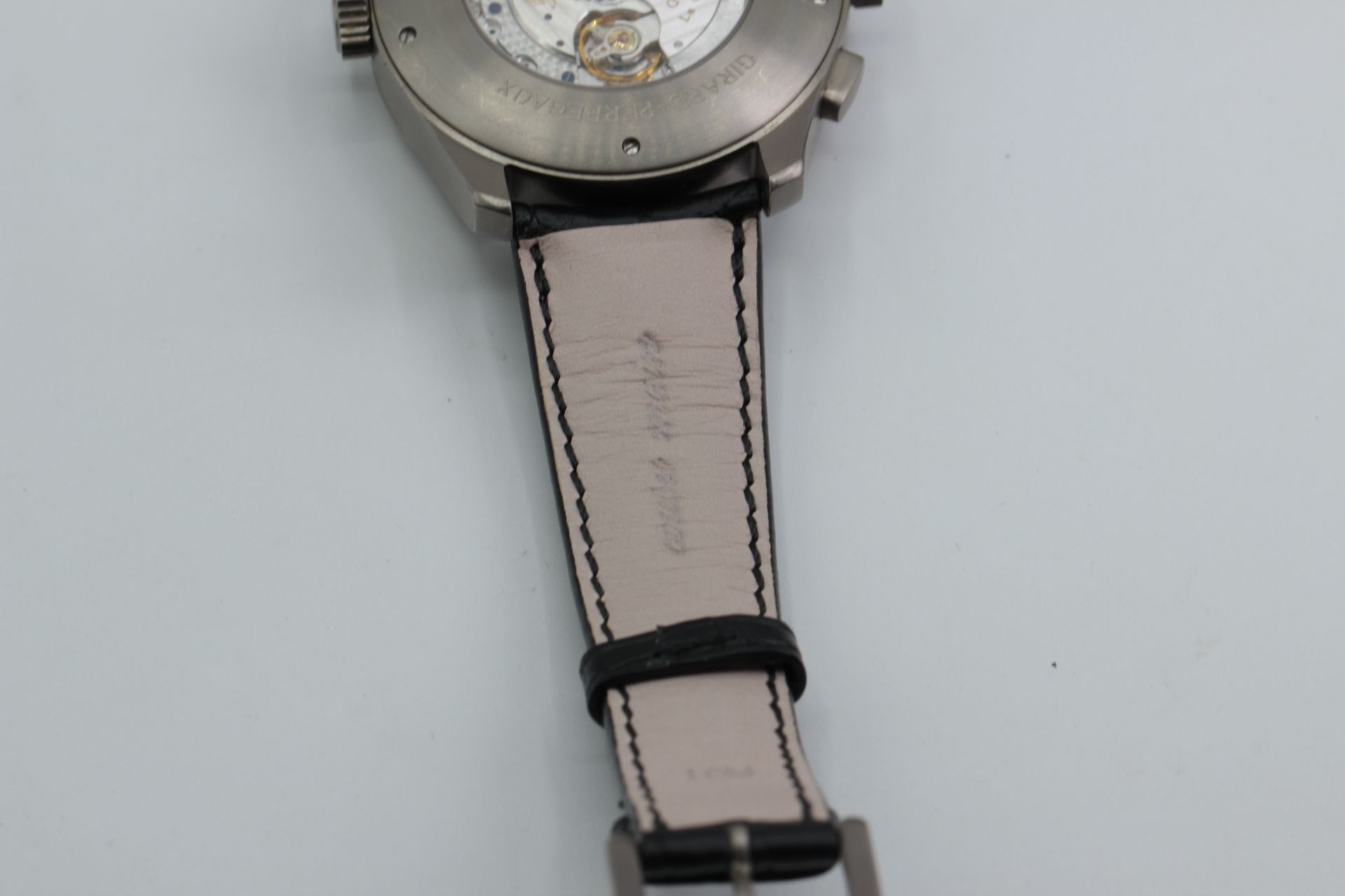 Girard Perrgeaux Wrist Watch WWTC Chronograph Titan For Men - Image 7 of 8