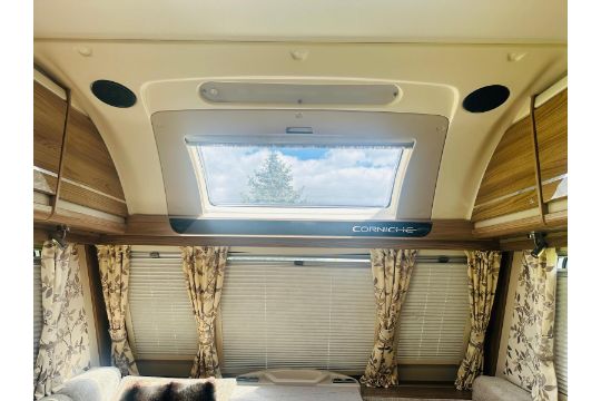 (ON SALE) TOURING CARAVAN SWIFT CORNICHE 2017 MODEL 4 BERTH - AIR CON CENTRAL HEATING - SOLAR PANELS - Image 30 of 31