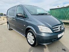 MERCEDES VITO DUALINER SPORT 2.1 116CDI 2014/14 REG * AIR CONDITIONING* ALLOY WHEELS - 5 SEATER